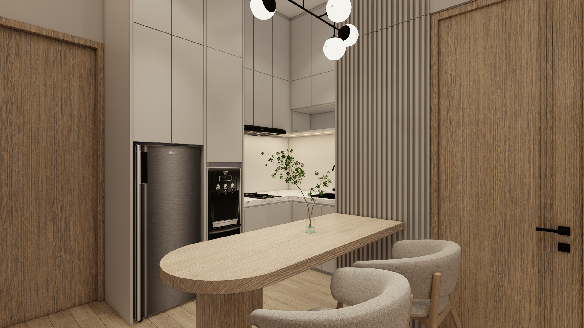 Kitchen & Dining Area